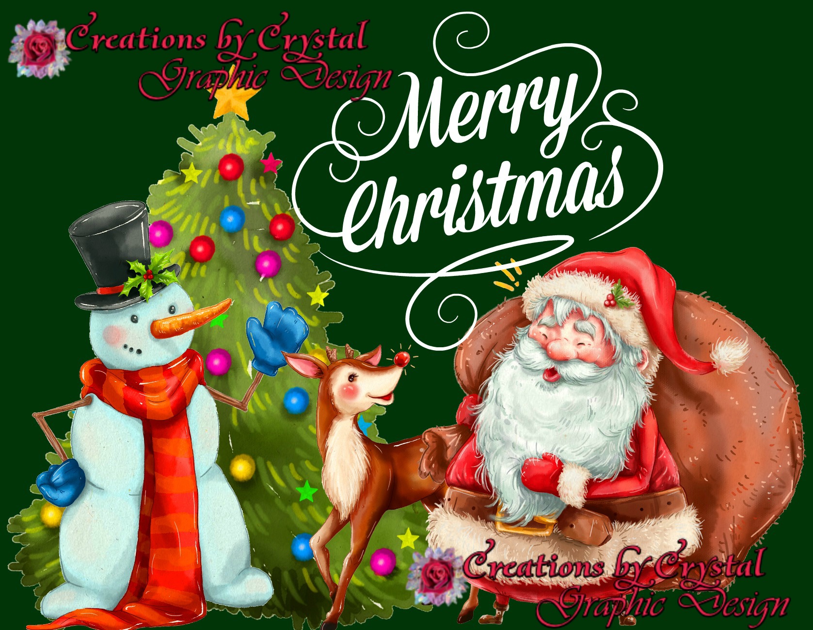 CbyC Graphic Design Custom Christmas Cards - CbyCGraphicDesign